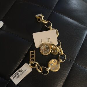 Brighton bracelet earrings set.